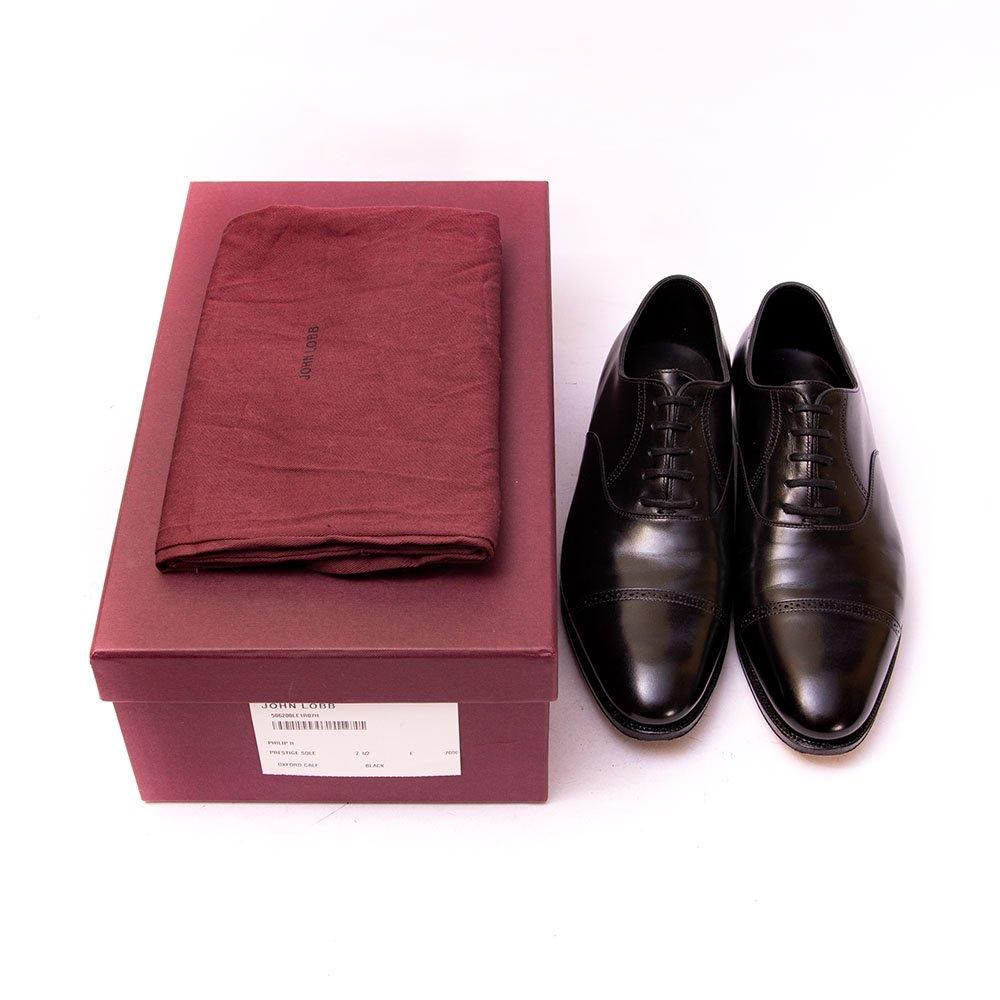 John Lobb ジョンロブ　PhilipⅡ フィリップ2 プレステージ ジョンロブ PHILIP2(フィリップ2) パンチドキャップトゥ