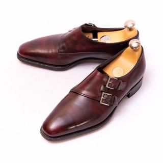 試着のみ　ジョンロブ　フィリップ2　ミスティカーフ　シームレスヒール KIMG2710.jpg