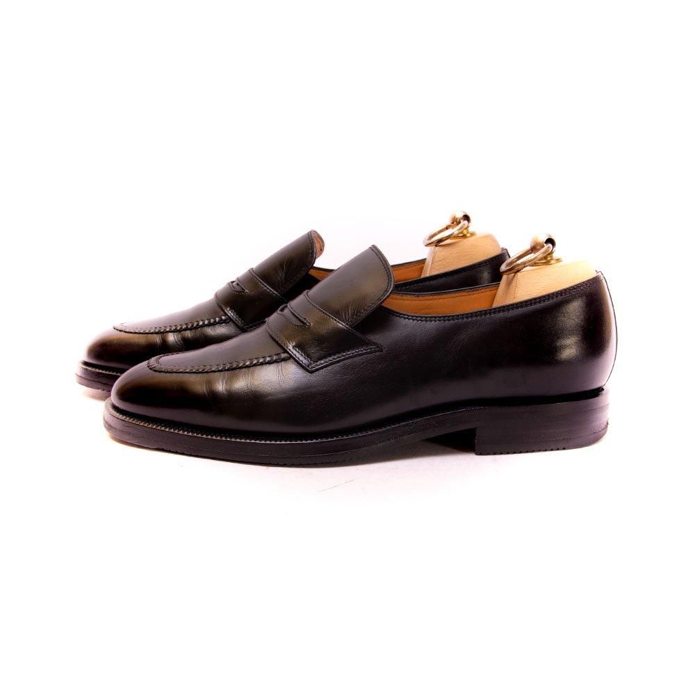 旧ボノーラ アンラインドローファー スエード CROCKETT&JONES〉三浦に続き石原まで魅力するアンラインド