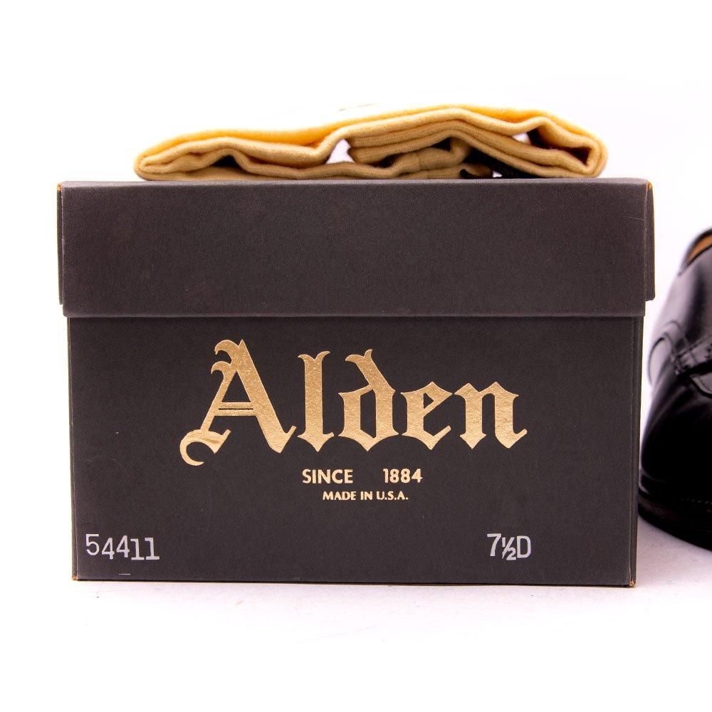 オールデン 54411 Vチップ ブラック モディファイドラスト