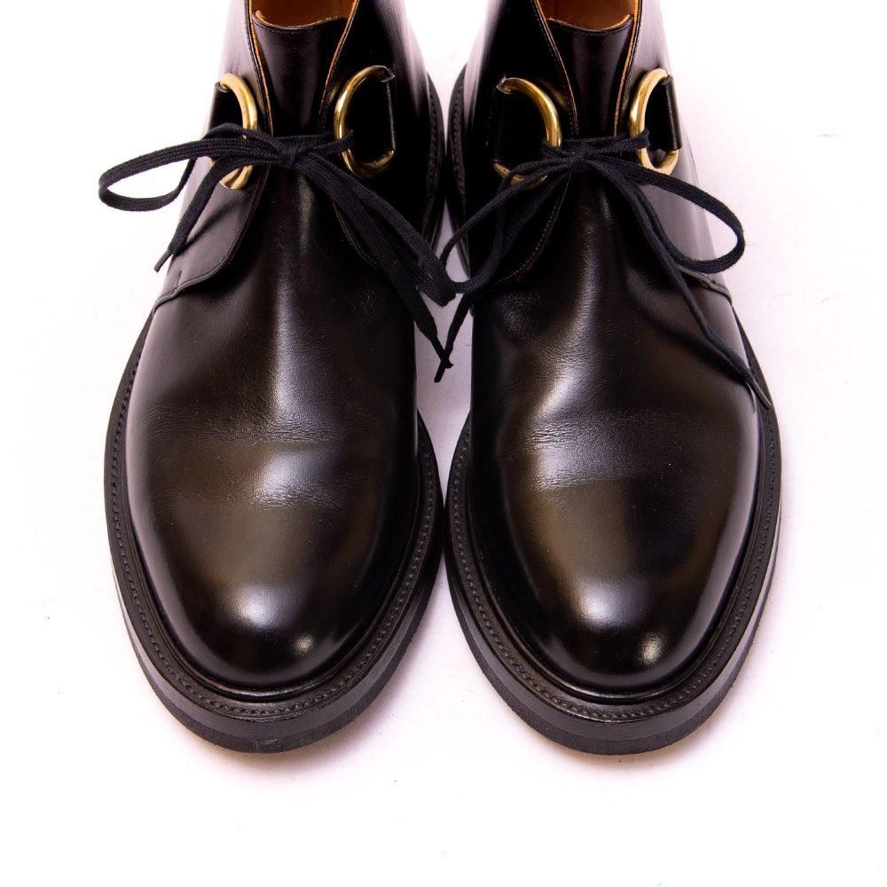 カルマンソロジー A5994 D.CHUKKA チャッカブーツ ブラック カルマンソロジー A5994 D.CHUKKA チャッカブーツ ブラック