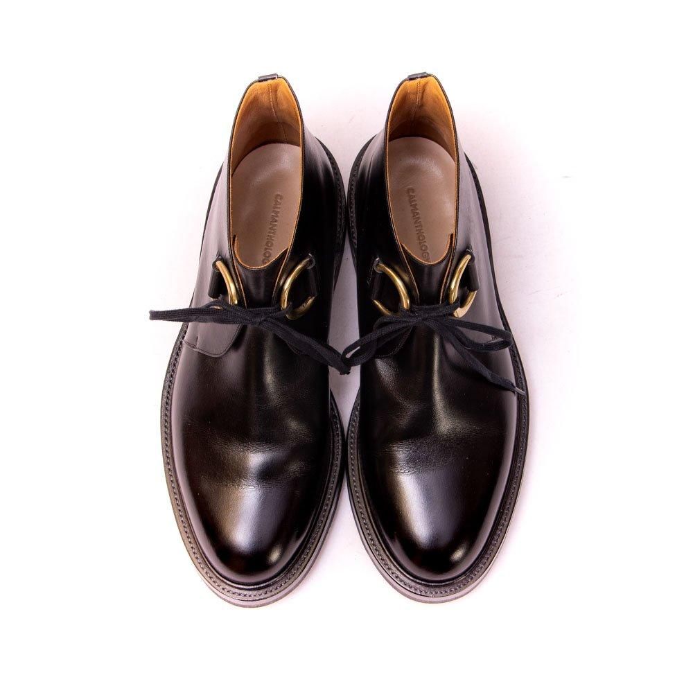 カルマンソロジー A5994 D.CHUKKA チャッカブーツ ブラック カルマンソロジー A5994 D.CHUKKA チャッカブーツ ブラック