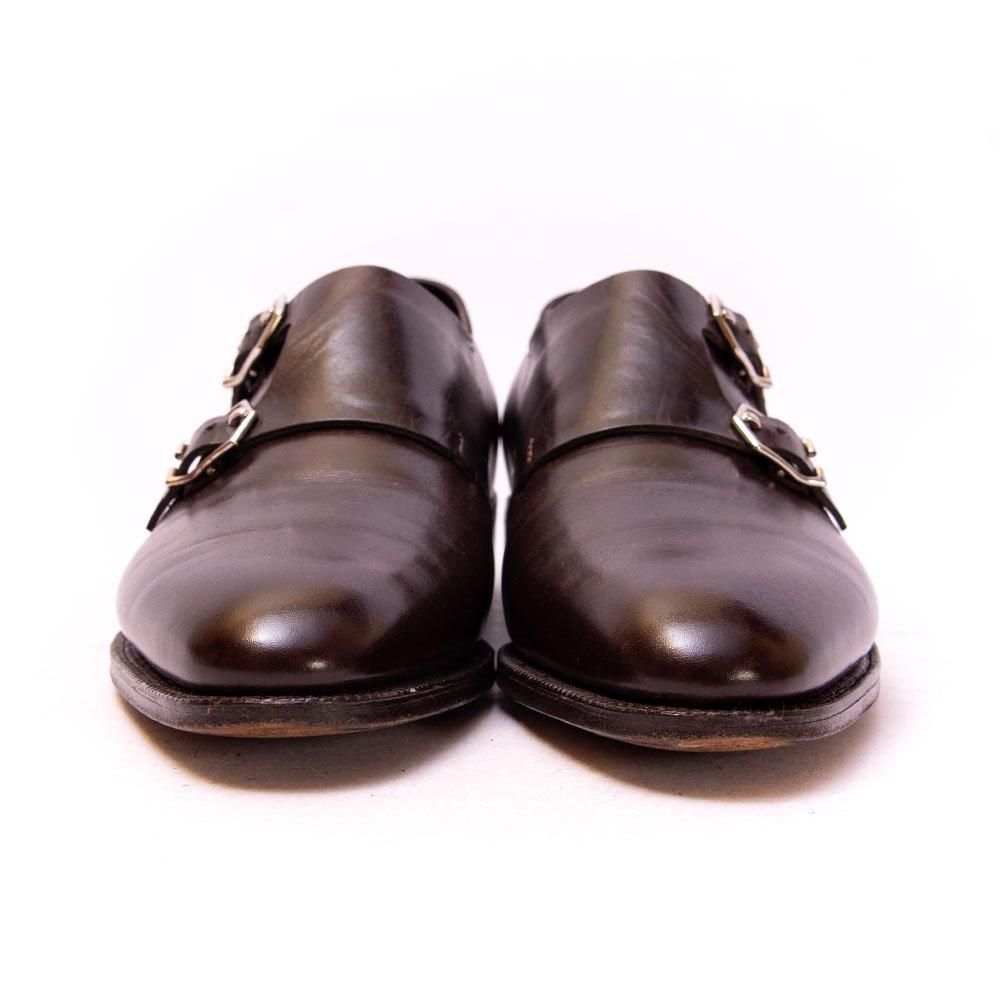 【美品】ジョンロブ　革靴　2010年 イヤーモデル　ダブルモンク　7E　ブラック ジョンロブ 2010イヤーモデル ダブルモンク ダークブラウン