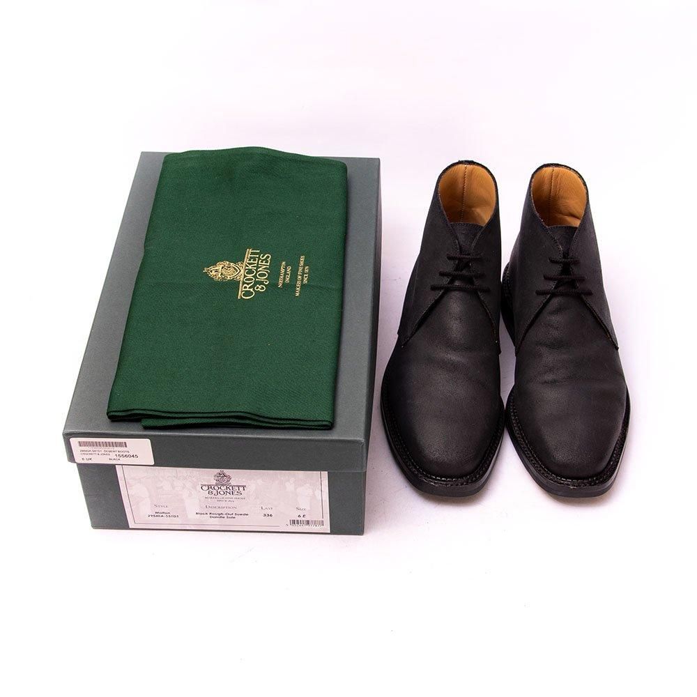 クロケット&ジョーンズ　ラフアウト　スエードブーツ 定番チャッカブーツ、クロケット＆ジョーンズのチャートシー