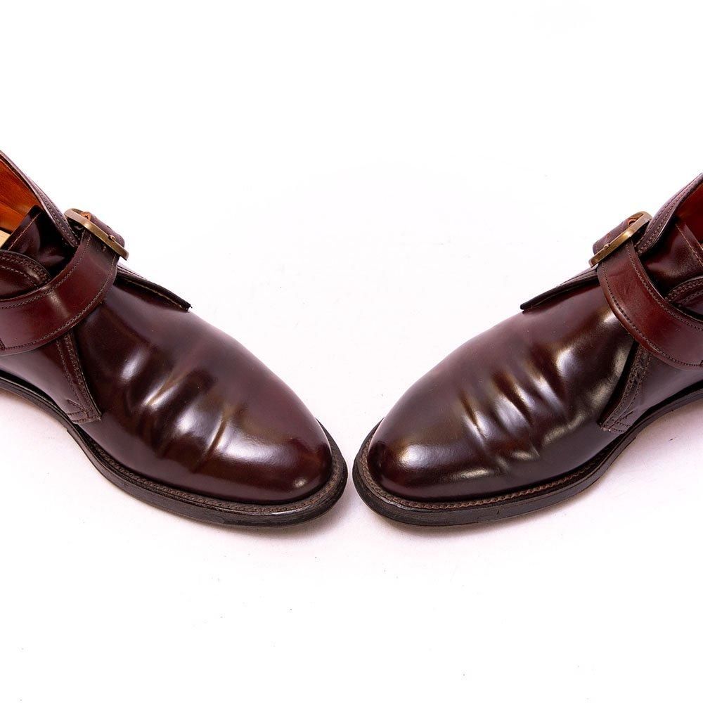 エ*ト様 オールデン　コードバンチャッカブーツ　US10 シューツリー付き 10D 美品】ALDEN オールデン 1339C チャッカ バーガンディ