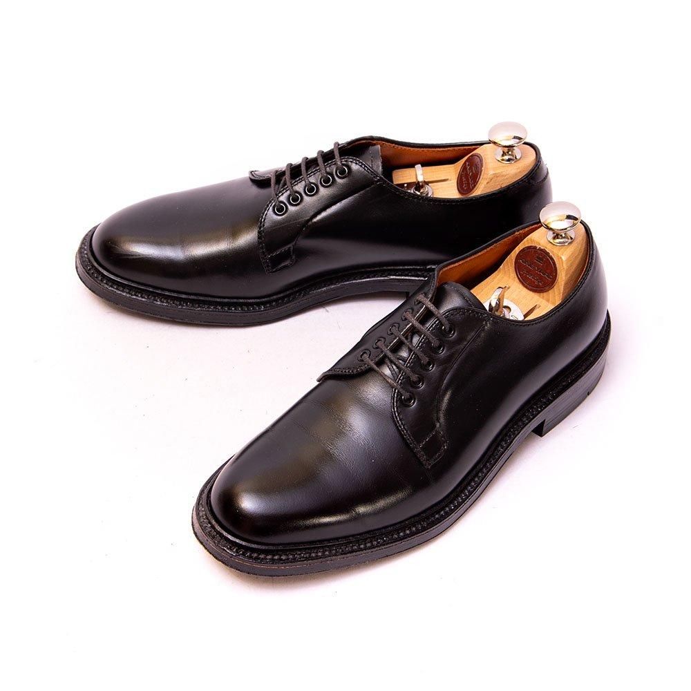 オールデン N7410 プレーントゥ ブラック MUSEUM ARK