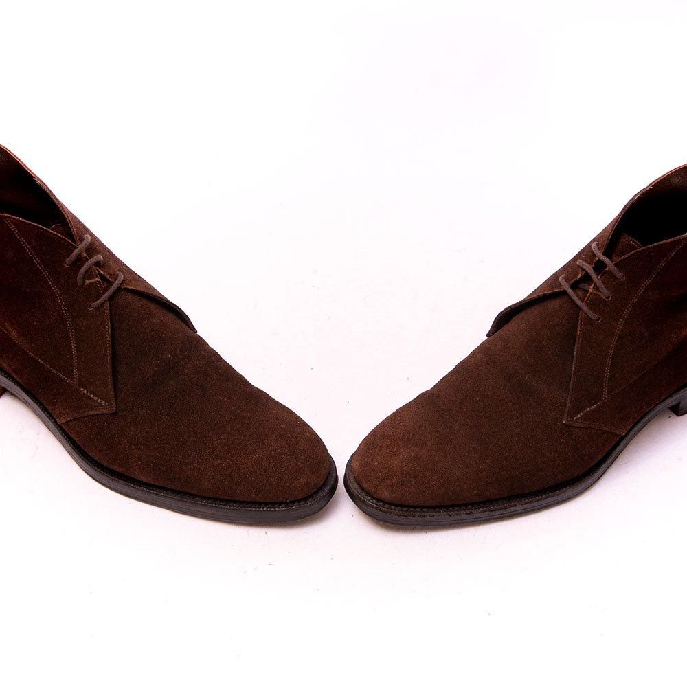 ガジアーノ&ガーリング ARRAN(アラン)チャッカブーツ ダークブラウン