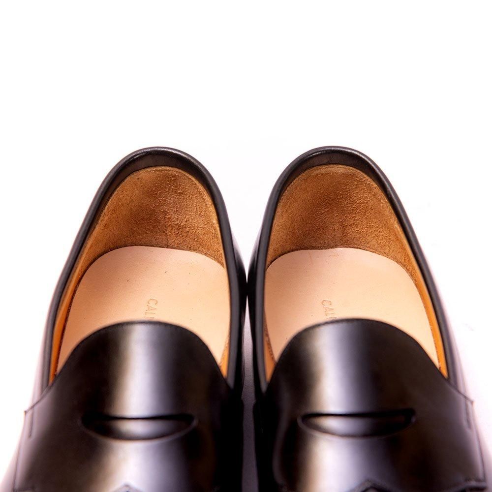 CALMANTHOLOGY/ カルマンソロジー A5290 CALMANTHOLOGY カルマンソロジー A5290 LONG SADDLE LOAFER