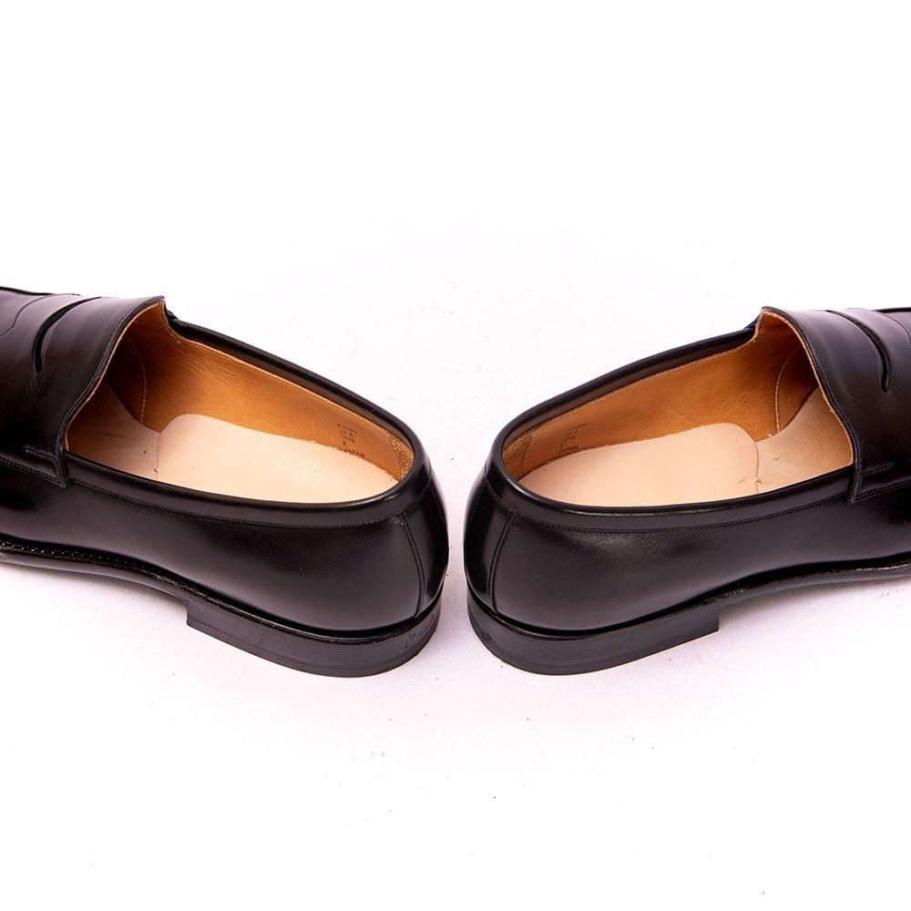 新品未使用⭐️カルマンソロジー　プレーントゥローファー　レザー　ブラック　完売品 カルマンソロジー“抜け感ストラップ”のレザーシューズなど