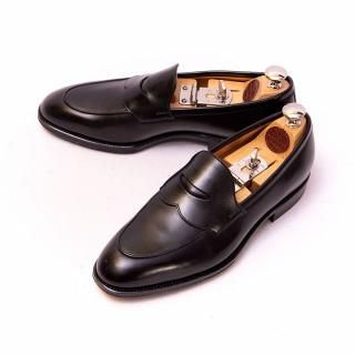 ޥ󥽥 A5290 LONG SADDLE LOAFER ե ֥å 6