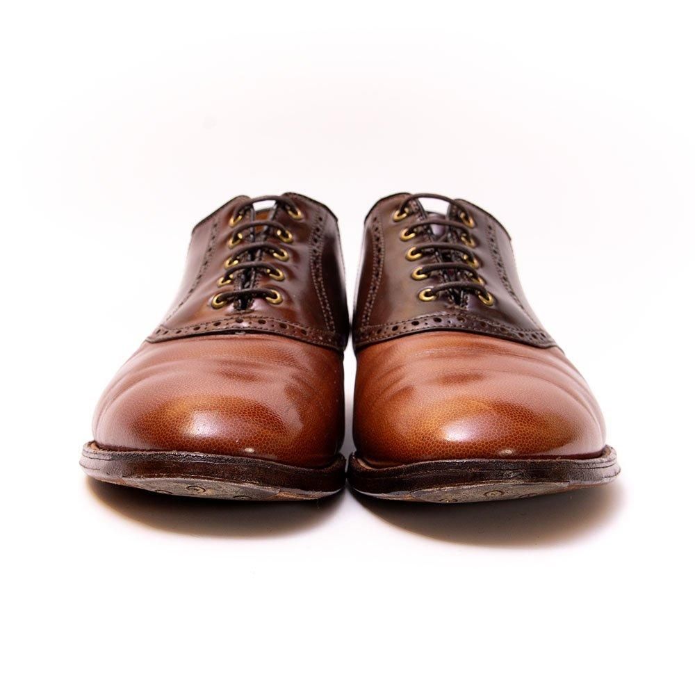 ALDEN コードバン サドルシューズ バーガンディー ホーウィン ビンテージ ALDEN コードバン サドルシューズ バーガンディー ホーウィン
