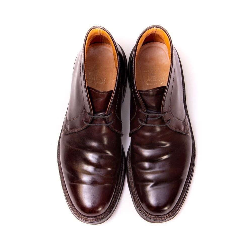 5万円引オールデンAlden新品1357コードバン6.5Dチャッカブーツ1339 オールデン 1357 チャッカブーツ バーガンディ コードバン 1339同型