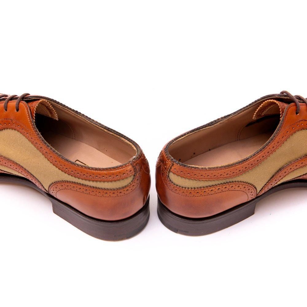 エドワードグリーン　マルヴァーン　コンビシューズ エドワードグリーン MALVERN(マルバーン)フルブローグ ウイング