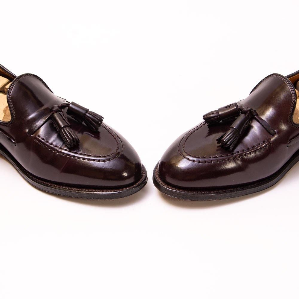 オールデン 06601 タッセルローファー コードバン バーガンディ