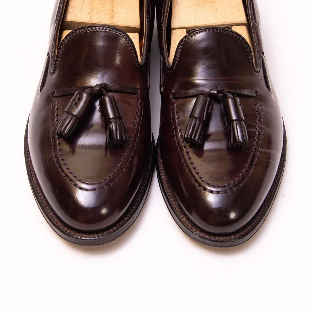 オールデン 06601 タッセルローファー コードバン バーガンディ