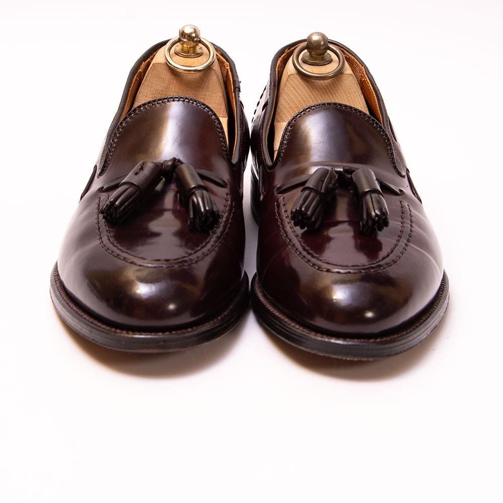 オールデン 06601 タッセルローファー コードバン バーガンディ