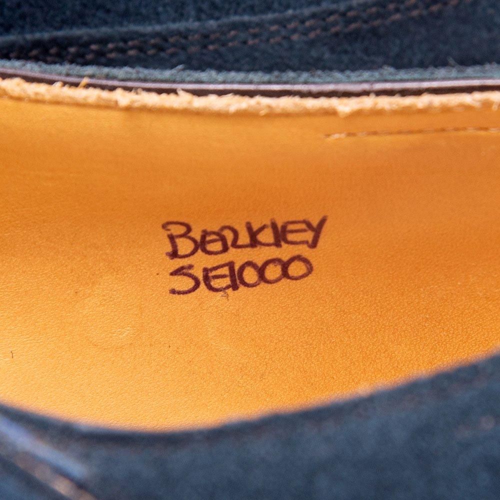 ジョンロブ BERKLEY(バークレー)サイドモンク シングルモンク ブルー