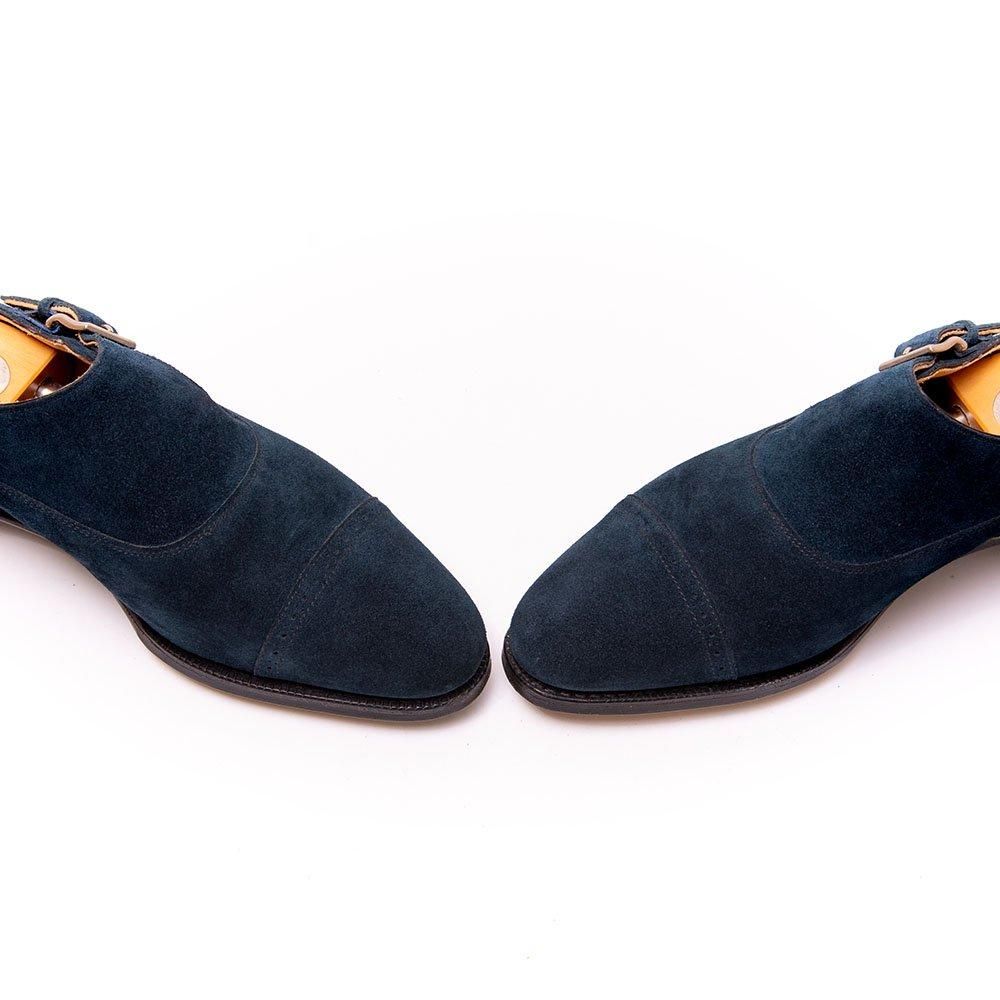 ジョンロブ BERKLEY(バークレー)サイドモンク シングルモンク ブルー