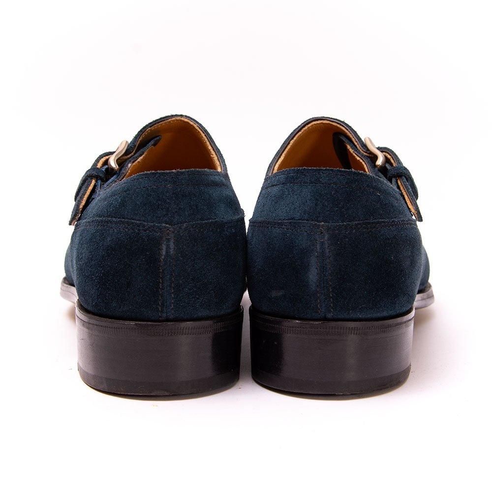 ジョンロブ BERKLEY(バークレー)サイドモンク シングルモンク ブルー