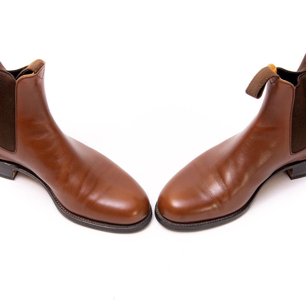 靴 J.M WESTON 705 TAN BROWN 5D J.M. WESTON/ジェイエムウエストン_Men通販 | Chelsea boots 705【送料