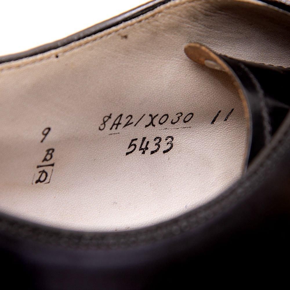 オールデン5433 8D オールデン 5433 Vチップ コードバン ブラック モディファイド