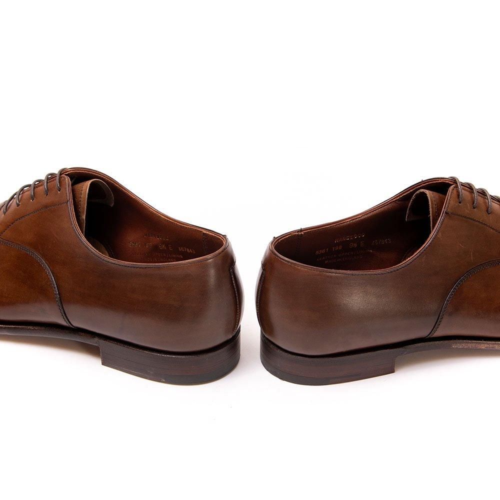 【新品未使用】CROCKETT & JONES ダークブラウン 革靴 返品不可】CROCKETT＆JONES クロケット＆ジョーンズ ローファー コイン