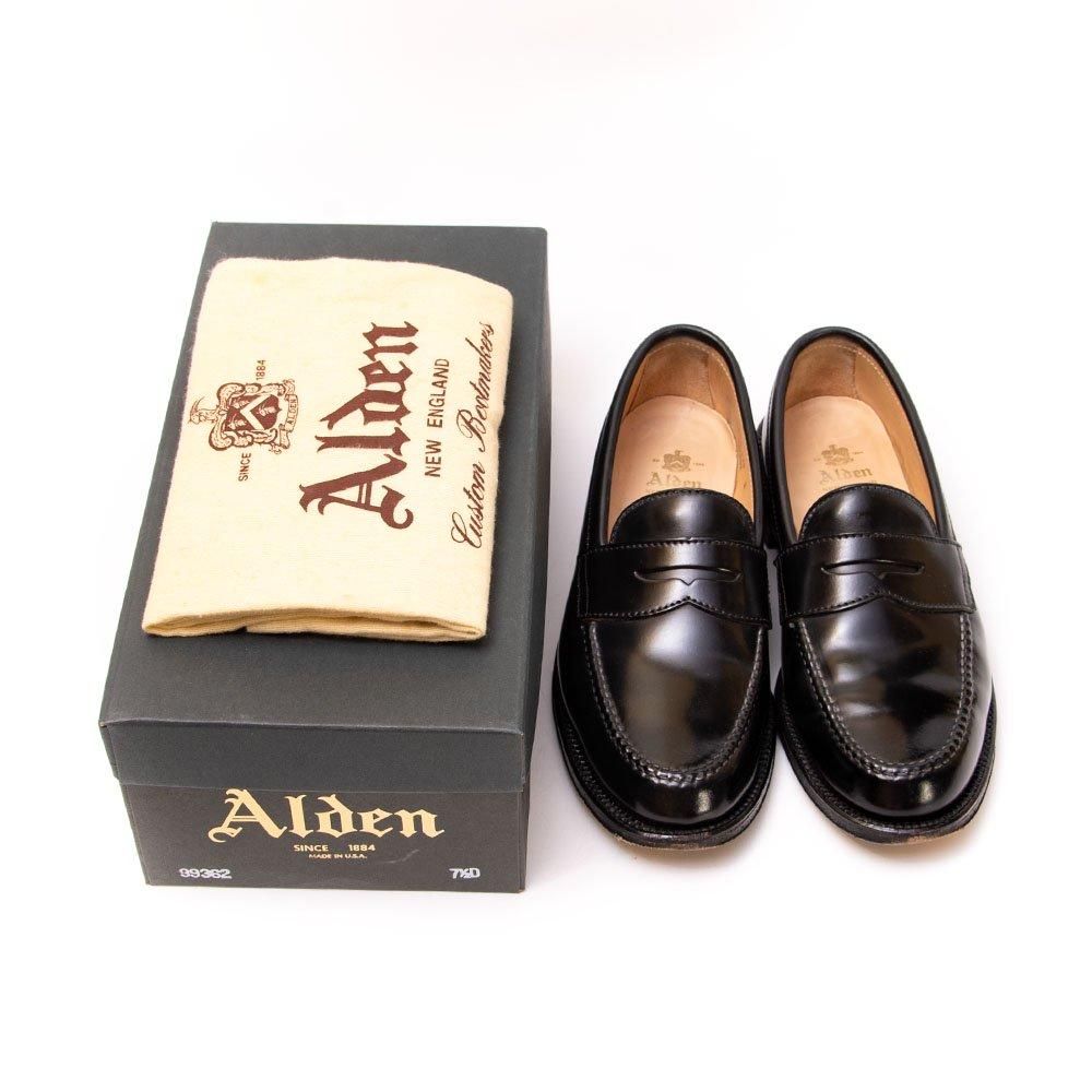 オールデン　99362 コードバン　ローファー オールデン 99362 コインローファー コードバン ブラック サイズ7.5D
