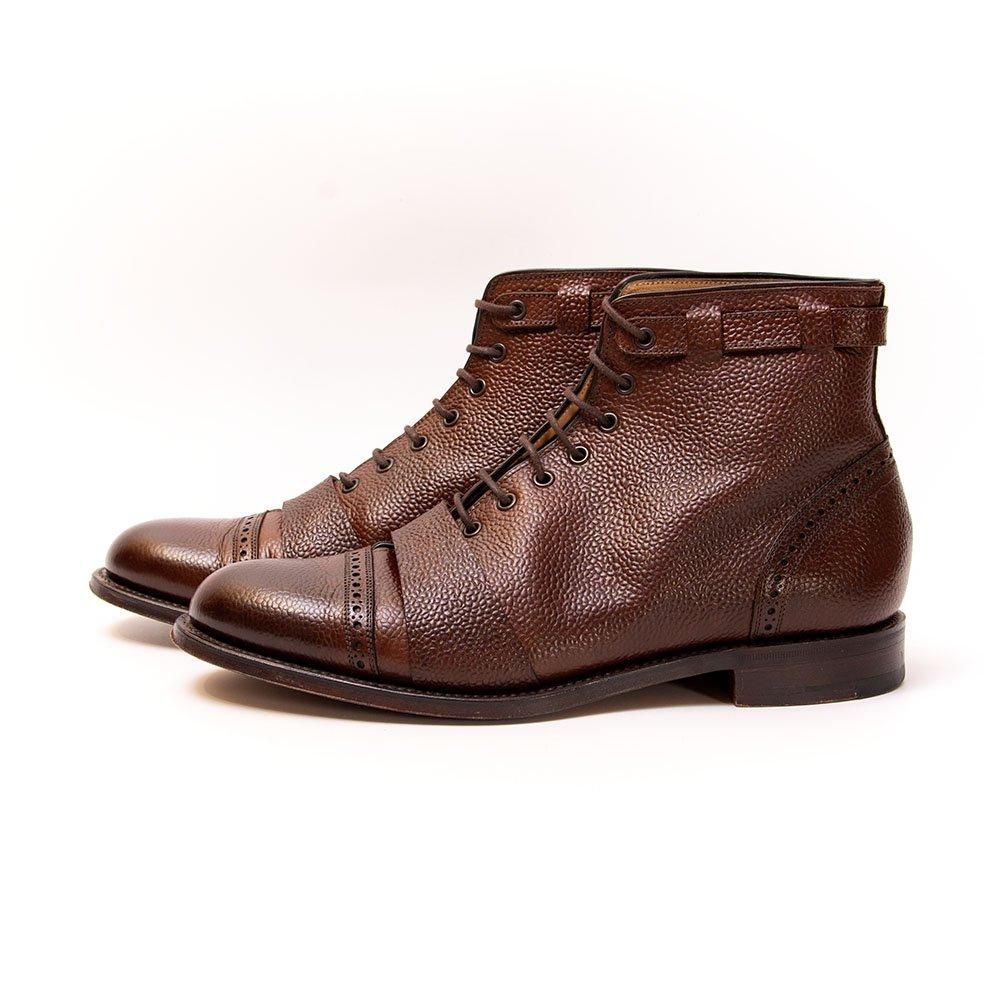 GRENSON グレンソン パンチドキャップトゥ ブラック 7（中古高級