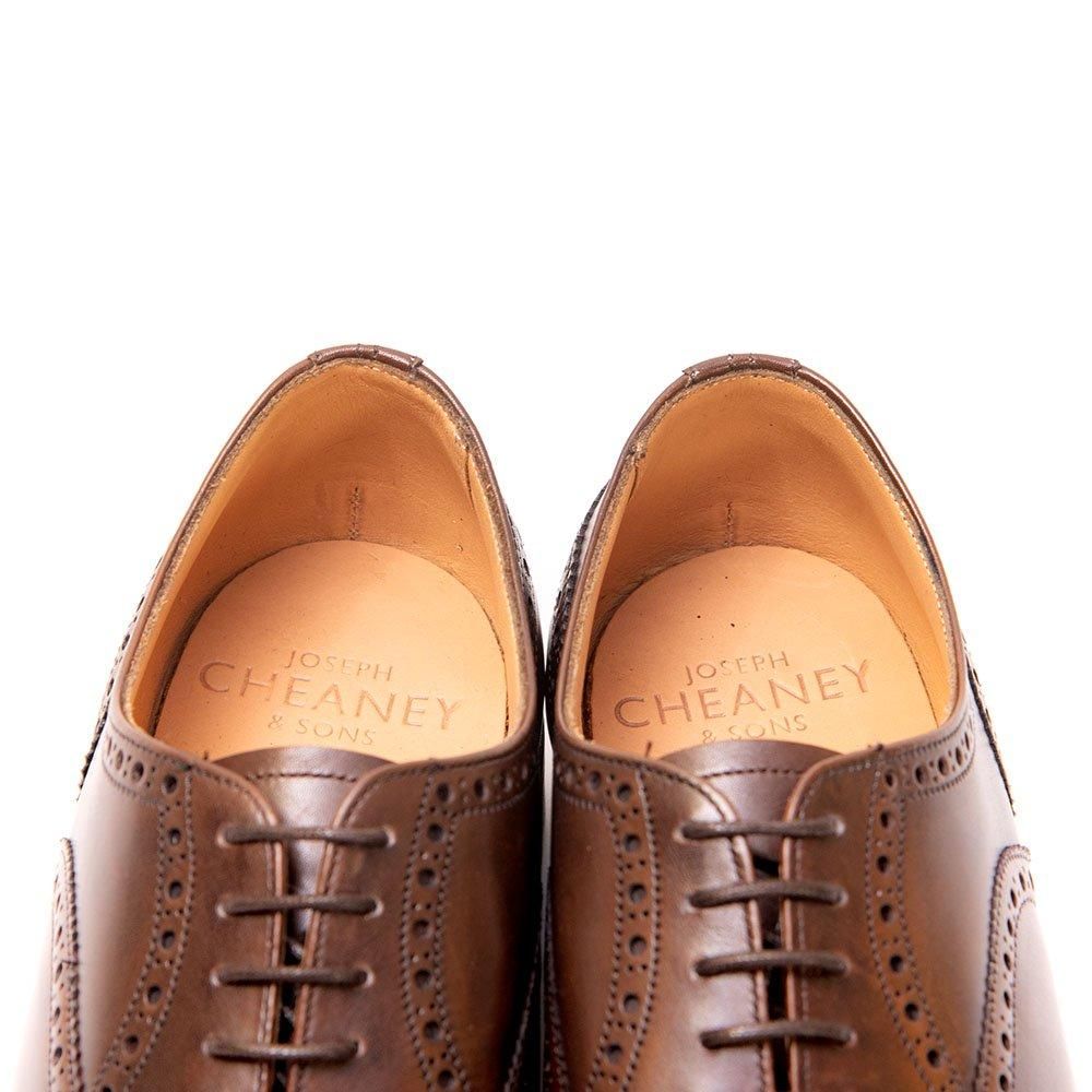 美品□JOSEPH CHEANY □チーニー □ウィルフレッド セミブローグ JOSEPH CHEANEY】ジョセフチーニー ウィルフレッド セミブローグ