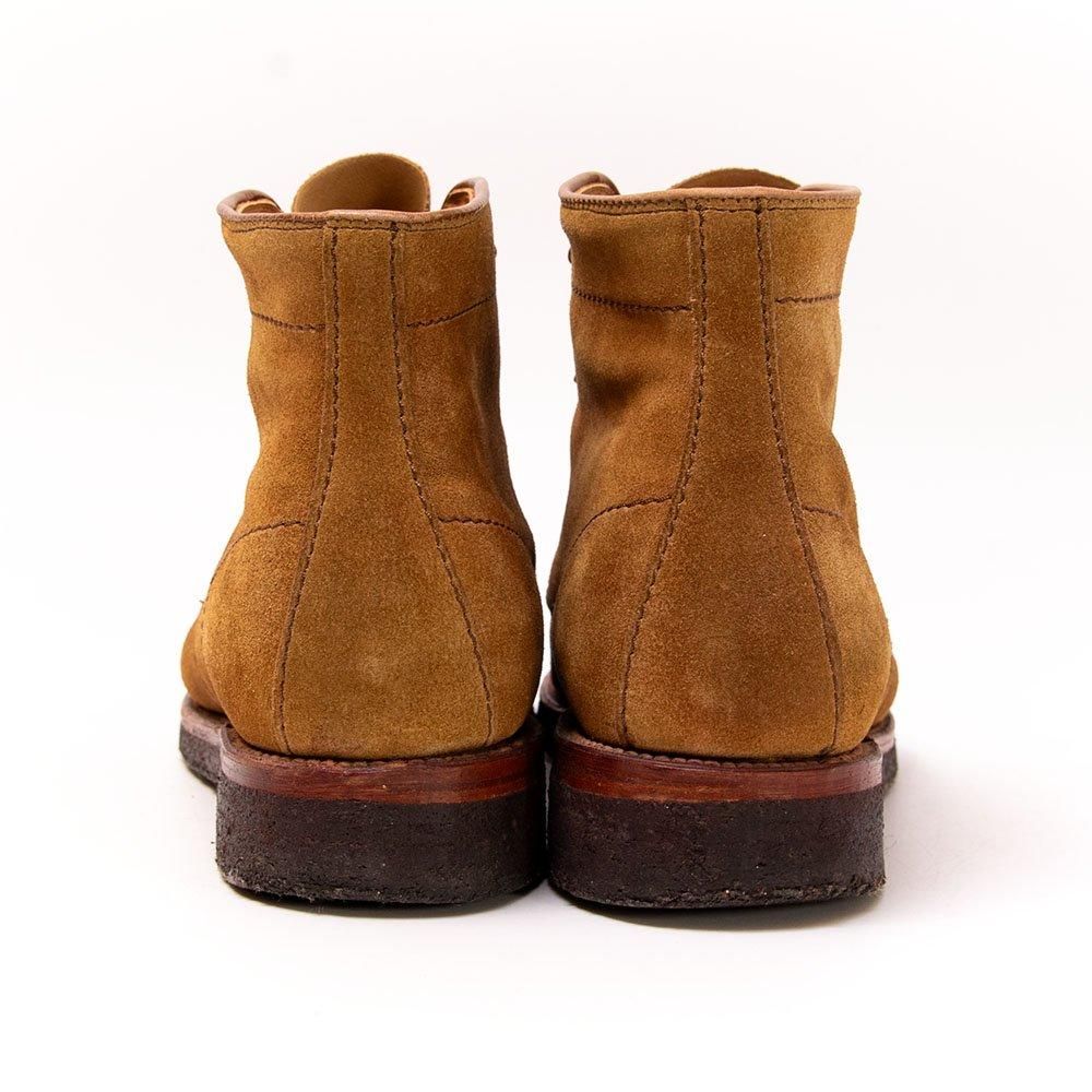 【美品】Alden オールデン レースアップブーツ スエード オールデン 46054H レースアップブーツ プレーントゥ スナフ