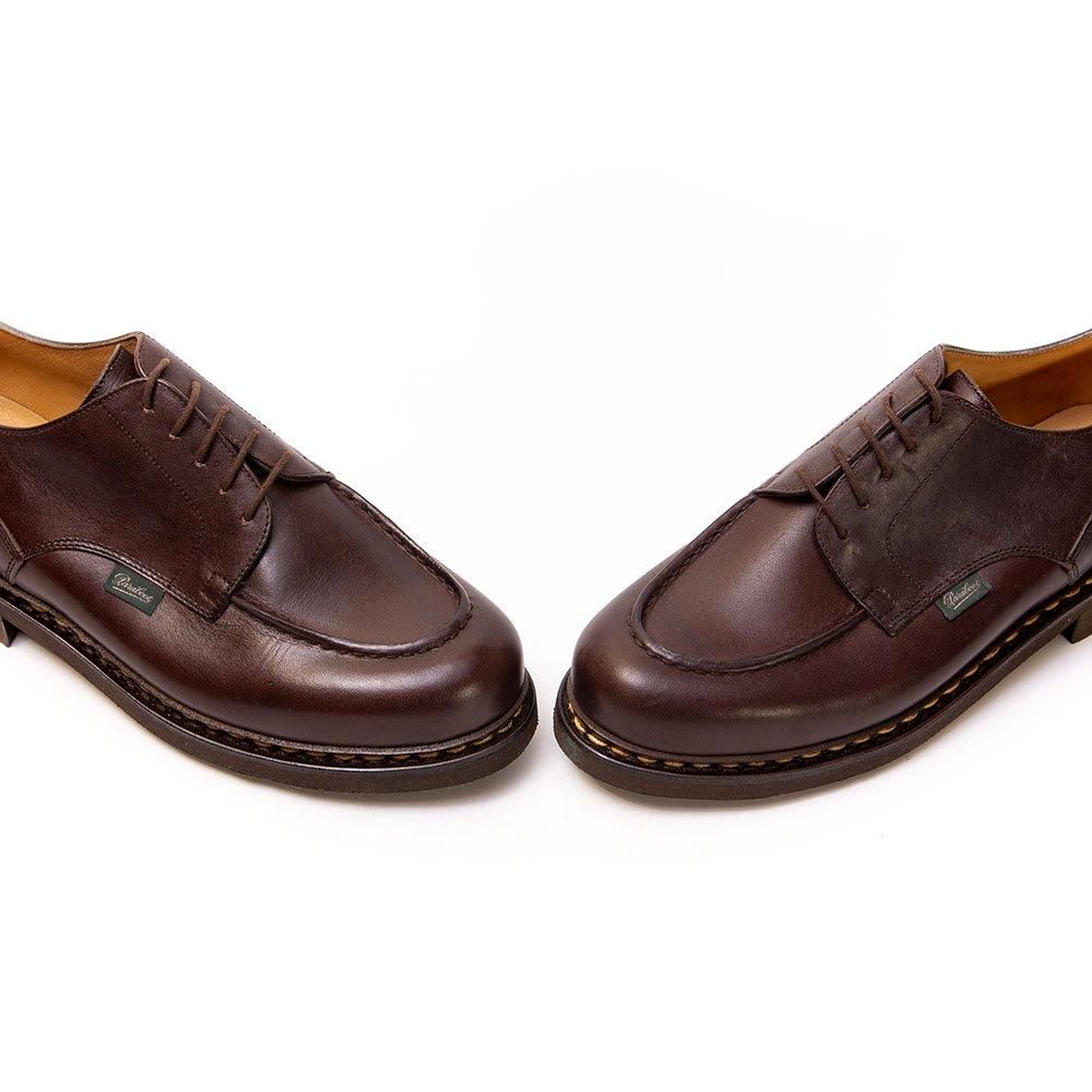 パラブーツ CHAMBORD(シャンボード)Uチップ カフェ リスレザー サイズ8