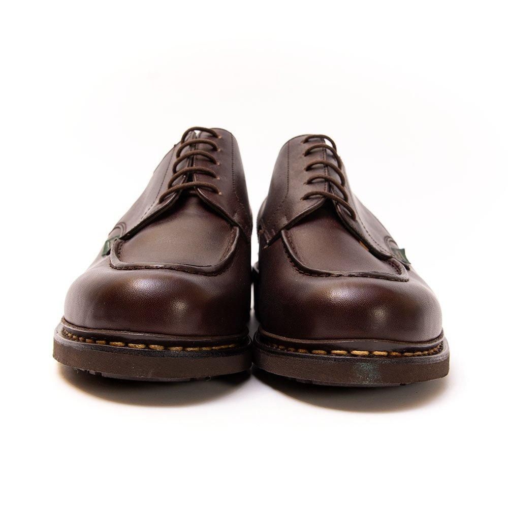 パラブーツ CHAMBORD(シャンボード)Uチップ カフェ リスレザー サイズ8