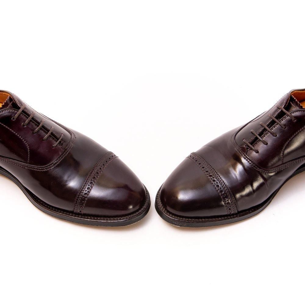 オールデン5.5 B/D オールデン 9015 パンチドキャップ コードバン バーガンディ