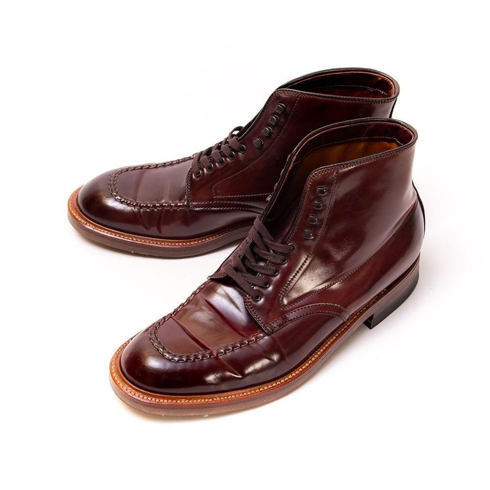 オールデンコードバンインディブーツ7Eバーガンディトゥルーバランス