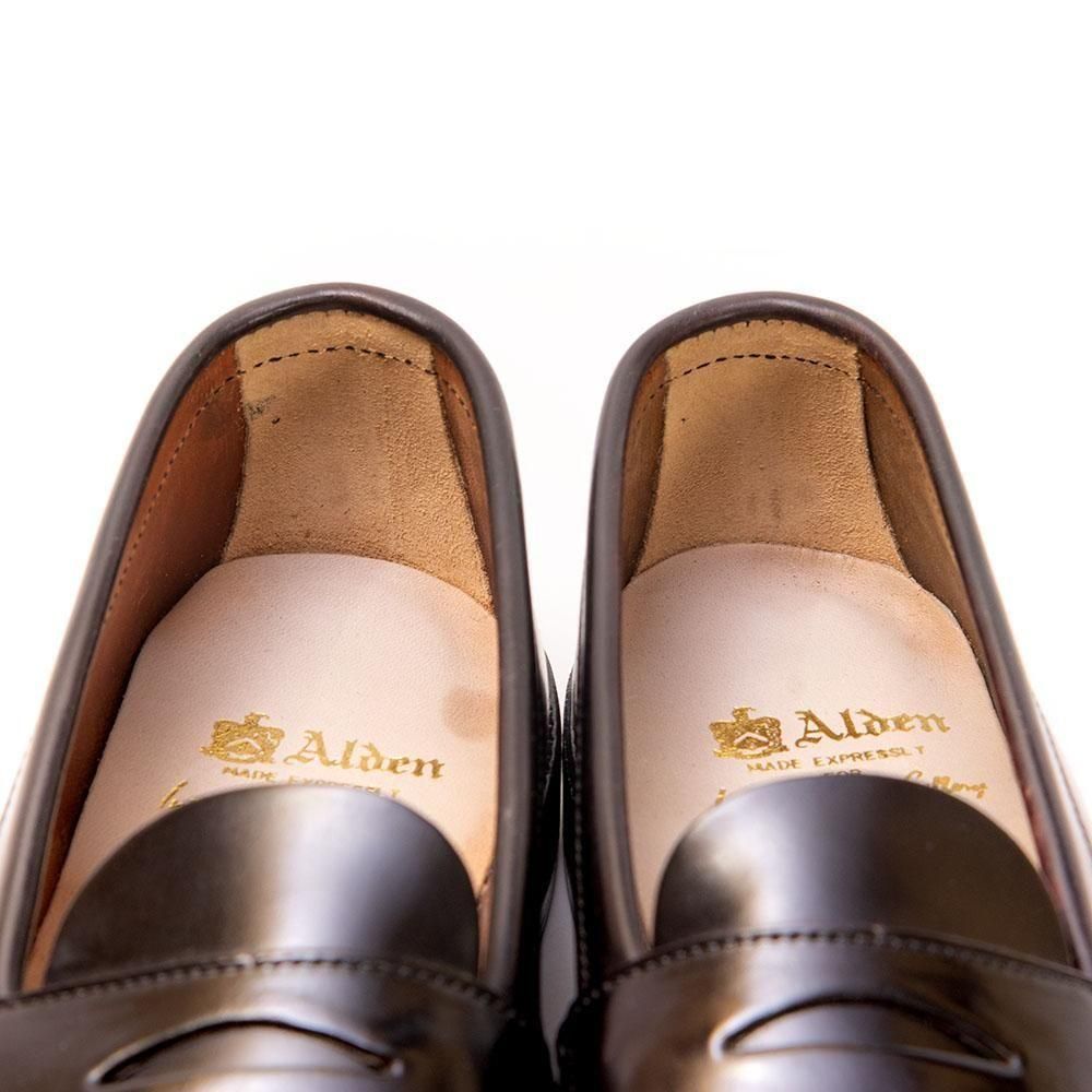 オールデン 6726UF コインローファー コードバン ブラック アン