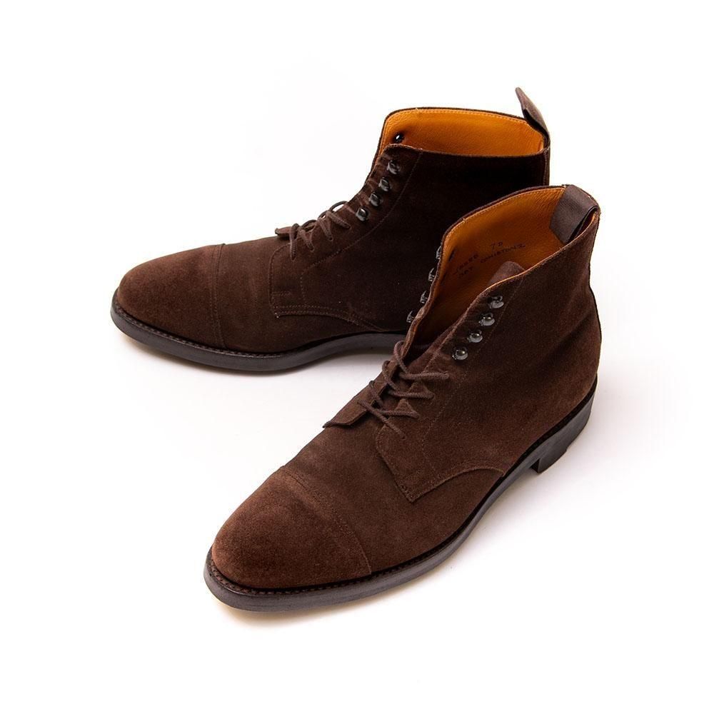 クロケット&ジョーンズスエードレースアップブーツスエード