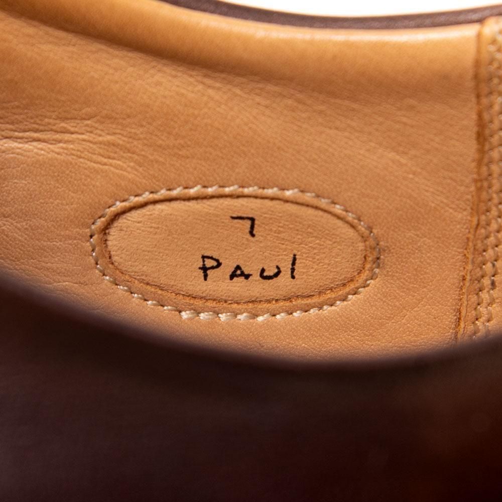 レイマー PAUL ストレートチップ ダークブラウン レベルソ仕上げ