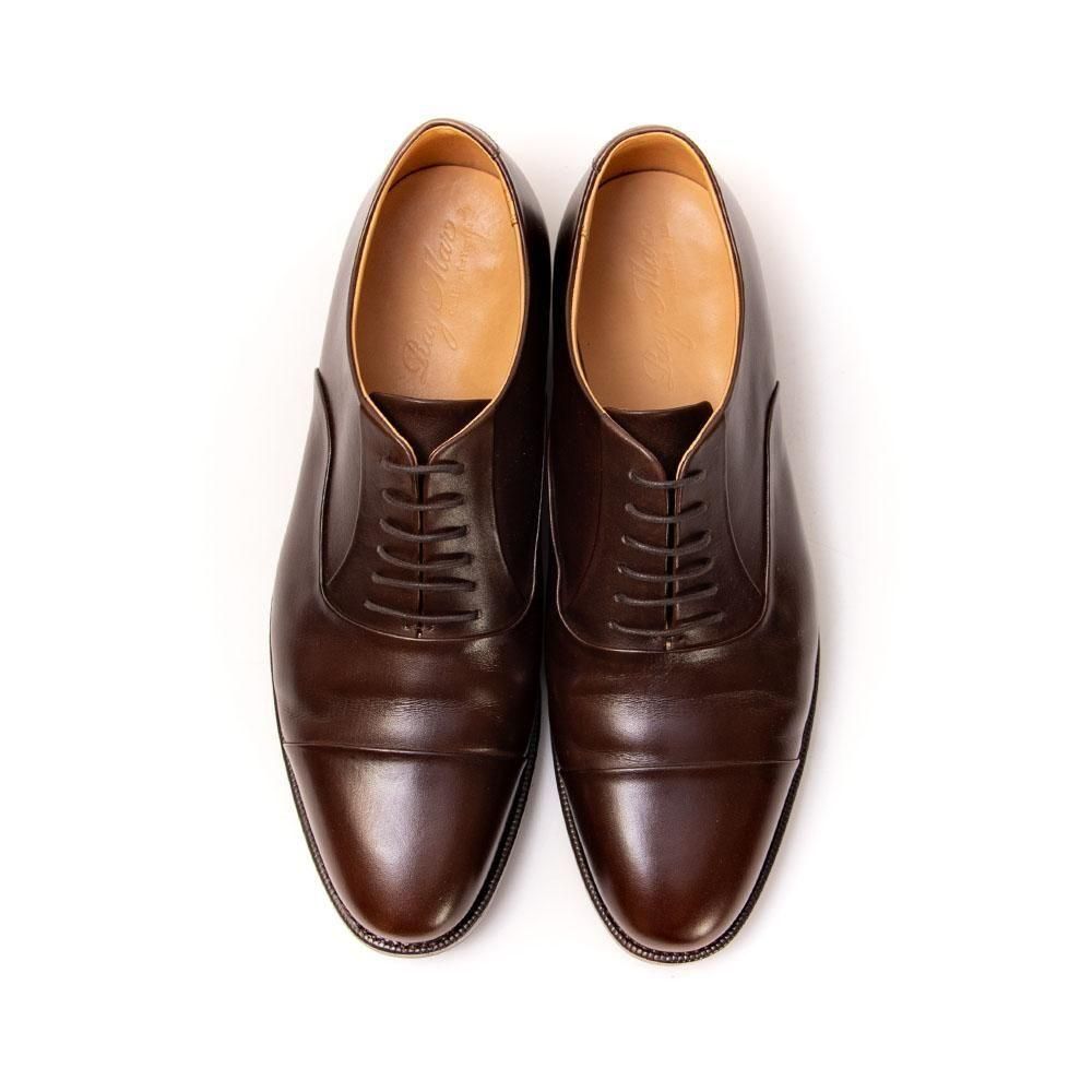 レイマー PAUL ストレートチップ ダークブラウン レベルソ仕上げ