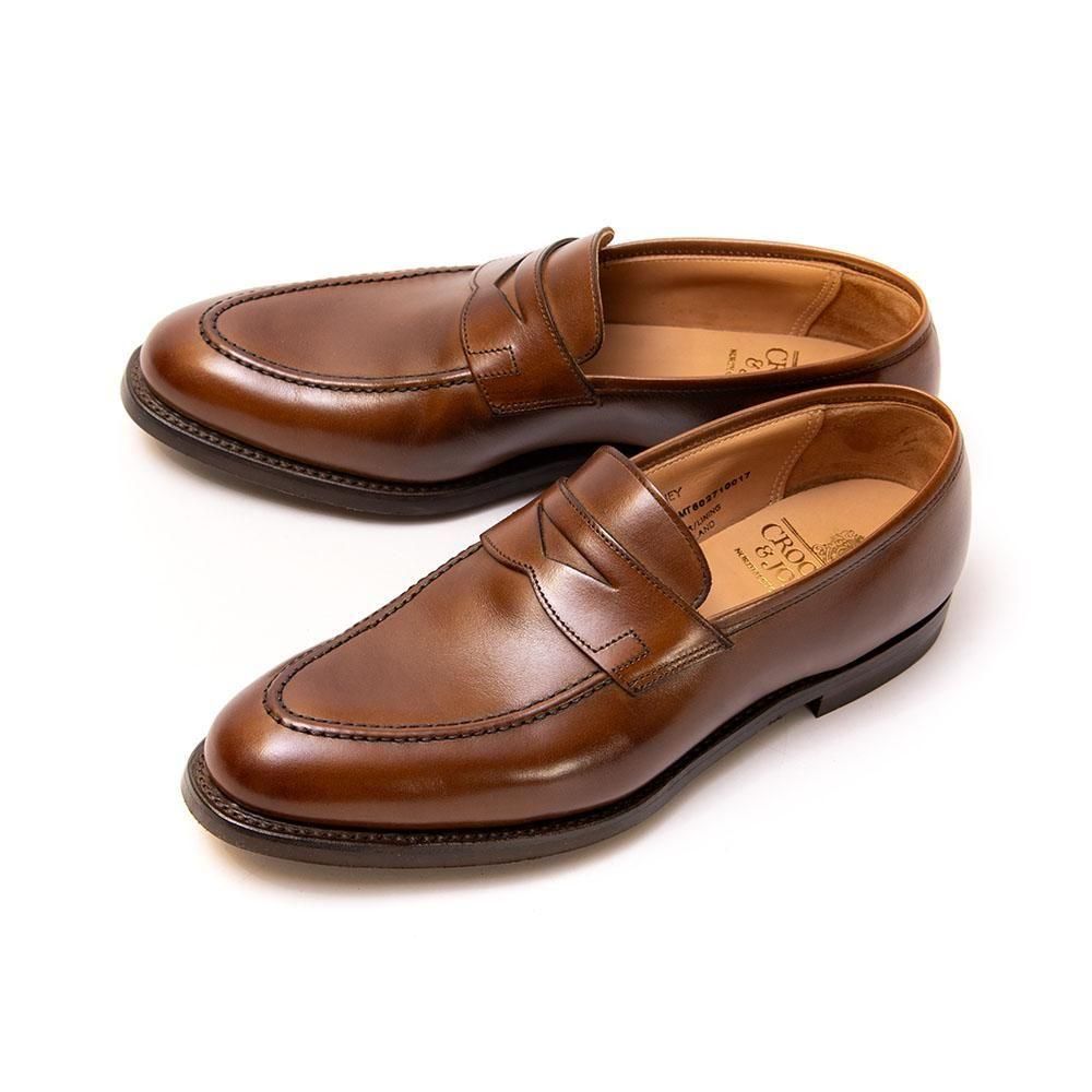 7 1/2E　クロケット&ジョーンズ　シドニー　ローファー CROCKETT&JONES】クロケット&ジョーンズ SYDNEY ペニー