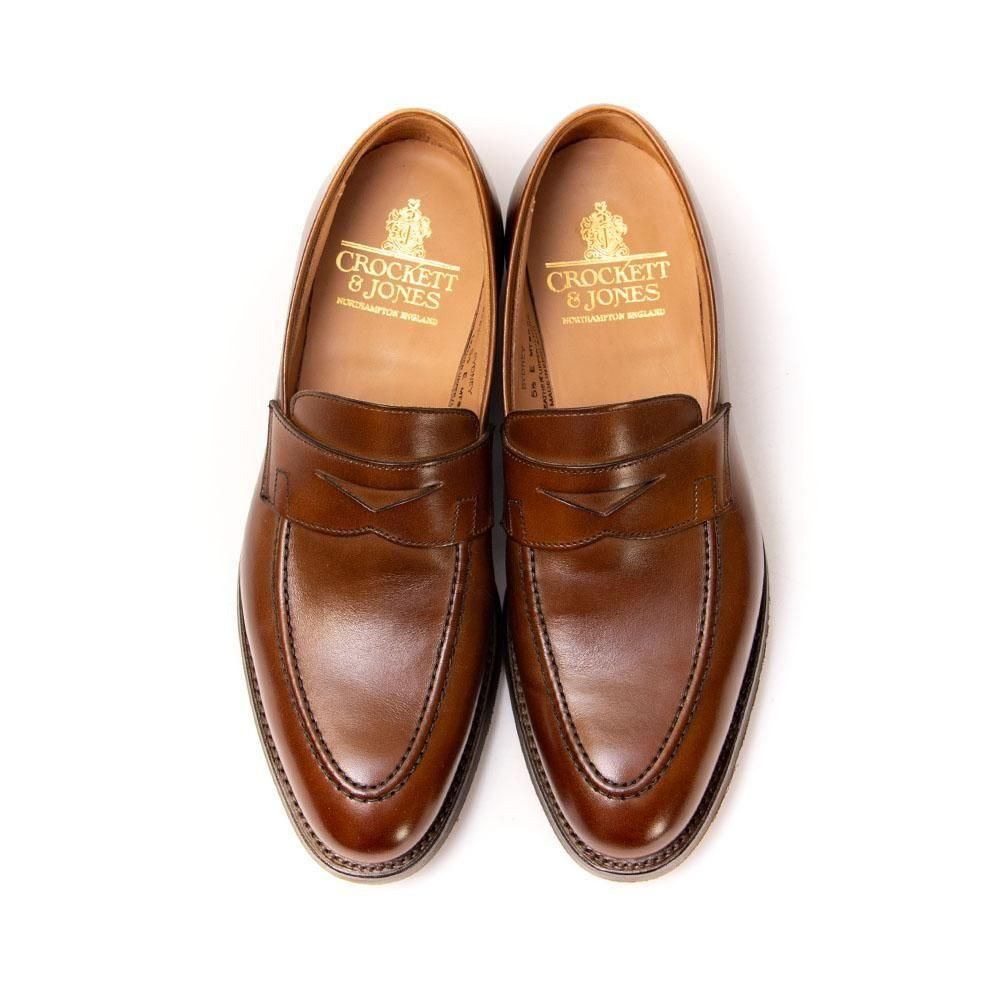 CROCKETT & JONES SYDNEY 8E ブラウン ローファー Sydney Dark Brown Calf | Crockett & Jones – Crockett & Jones US