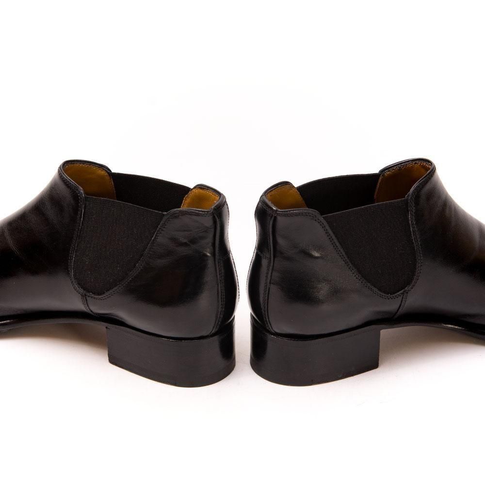 レユッカス Y33921 ショートサイドゴアブーツ ブラック サイズ40