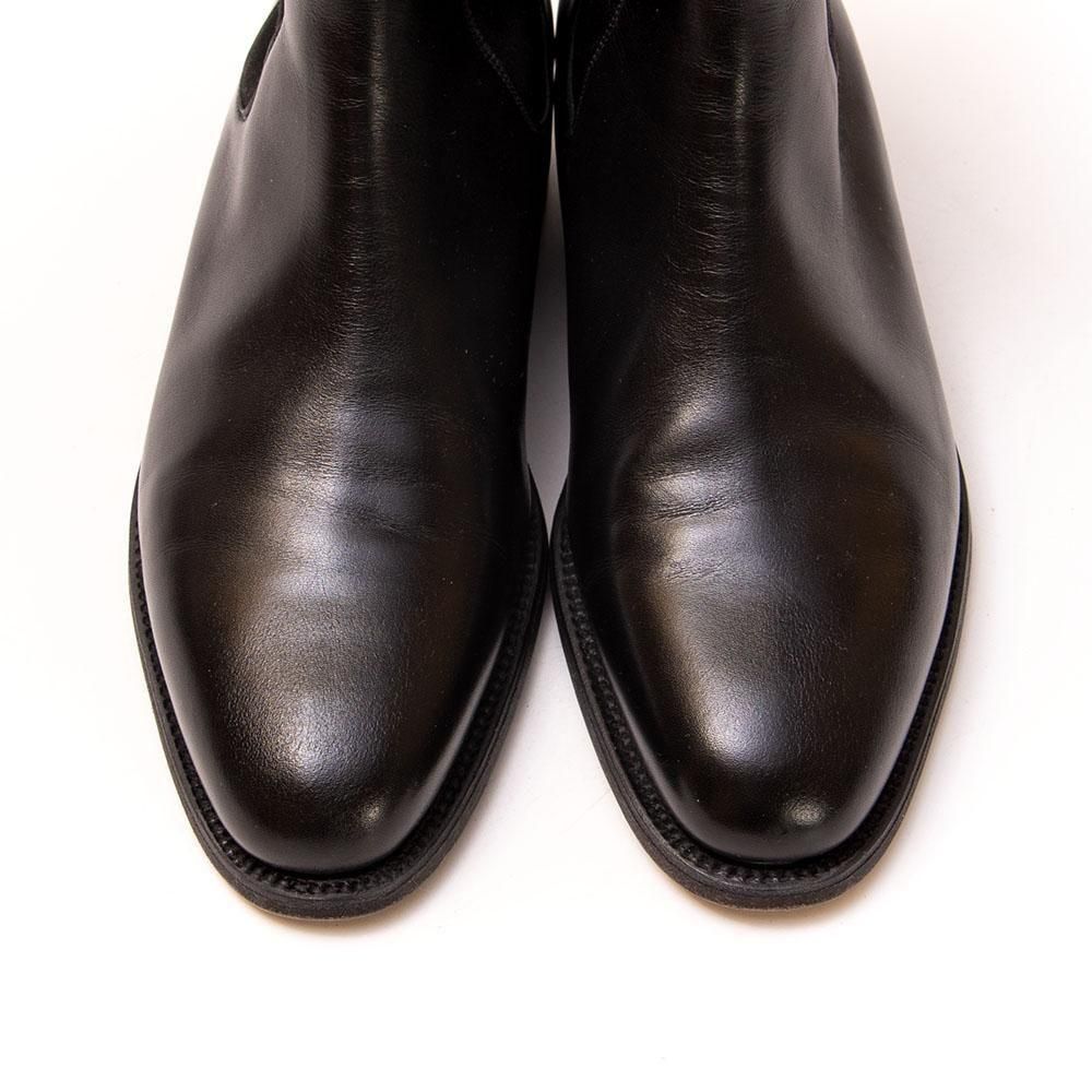 JMウエストン サイドゴアブーツ チェルシーブーツ ブラック カーフ サイズ7Ｈ JMウエストン サイドゴアブーツ チェルシーブーツ ブラック カーフ