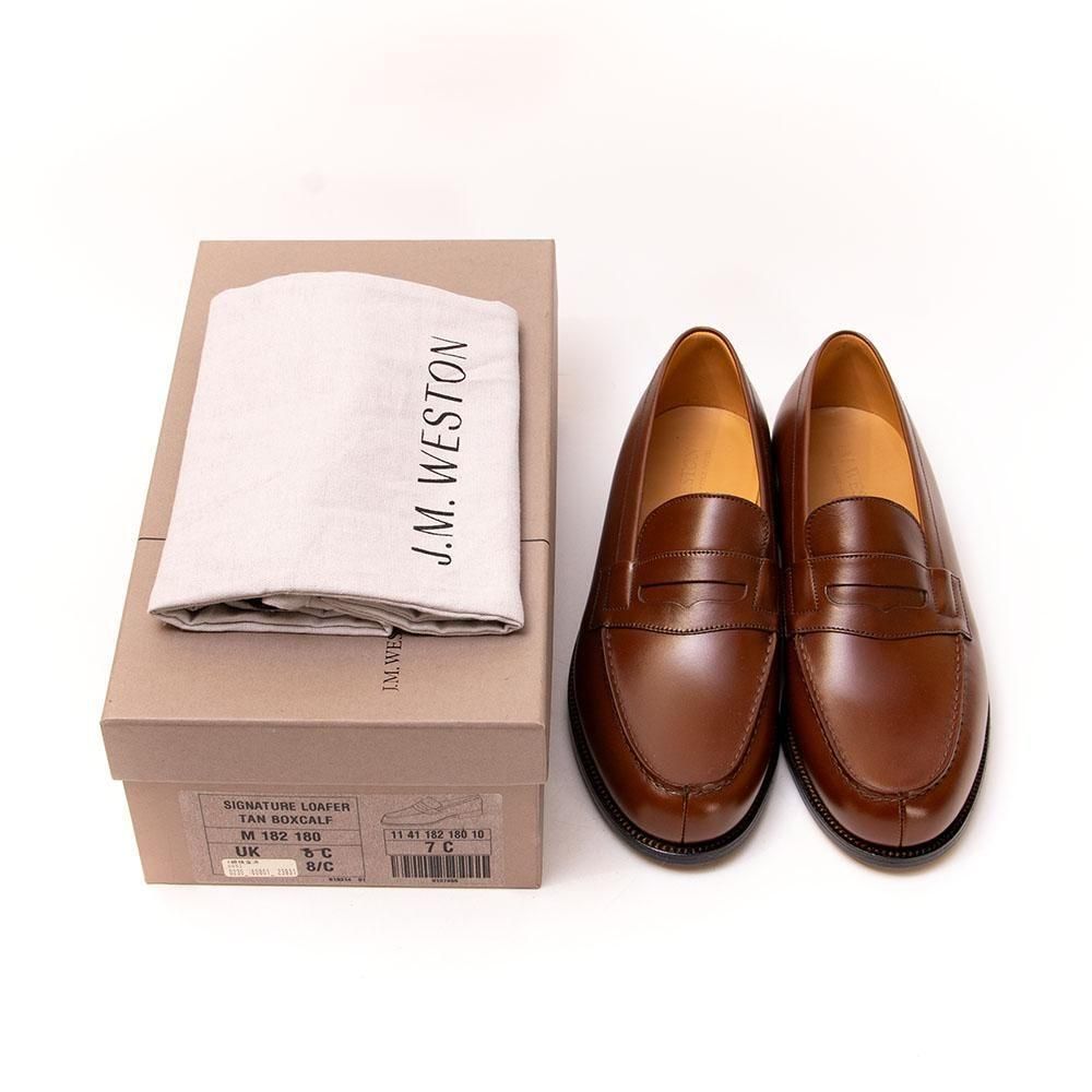 J.M. WESTON 180ローファー 7C jm weston “#180 loafers black” size2C ジェイエム ウエストン