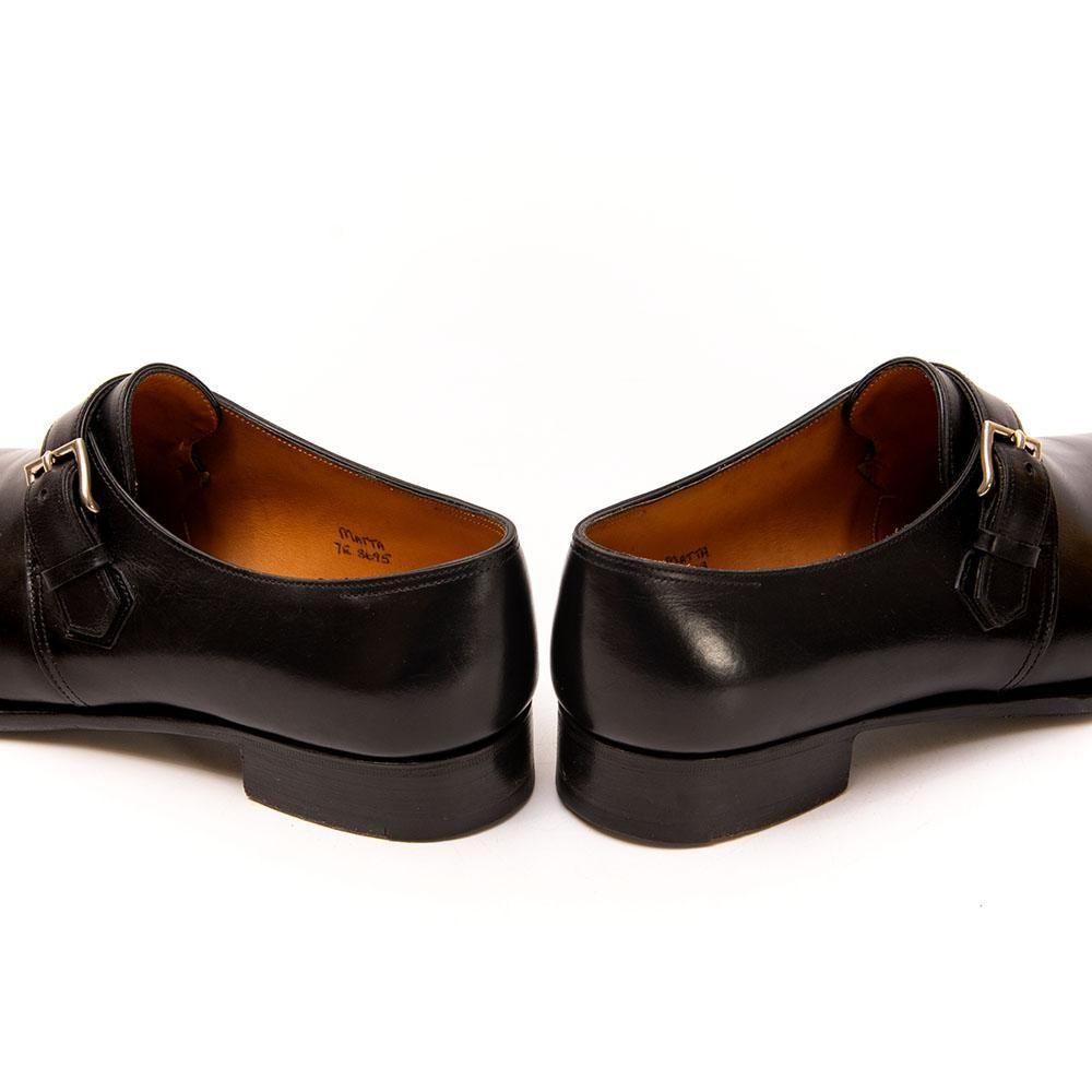 ジョンロブ MATTA(マッタ)シングルモンク ブラック 茶箱期 サイズ7E