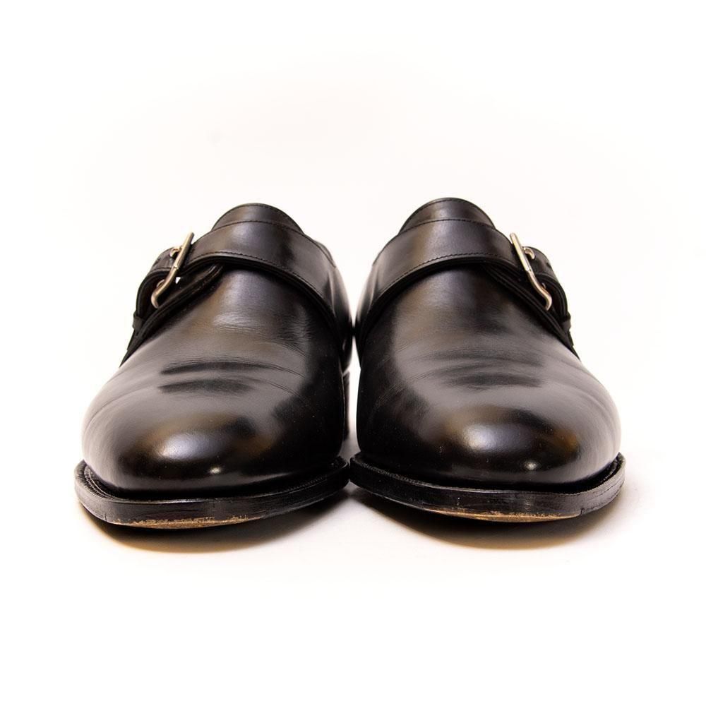 ジョンロブ MATTA(マッタ)シングルモンク ブラック 茶箱期 サイズ7E