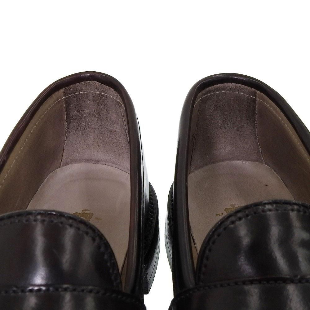 オールデン 987 コインローファー コードバン ブラック サイズ7D