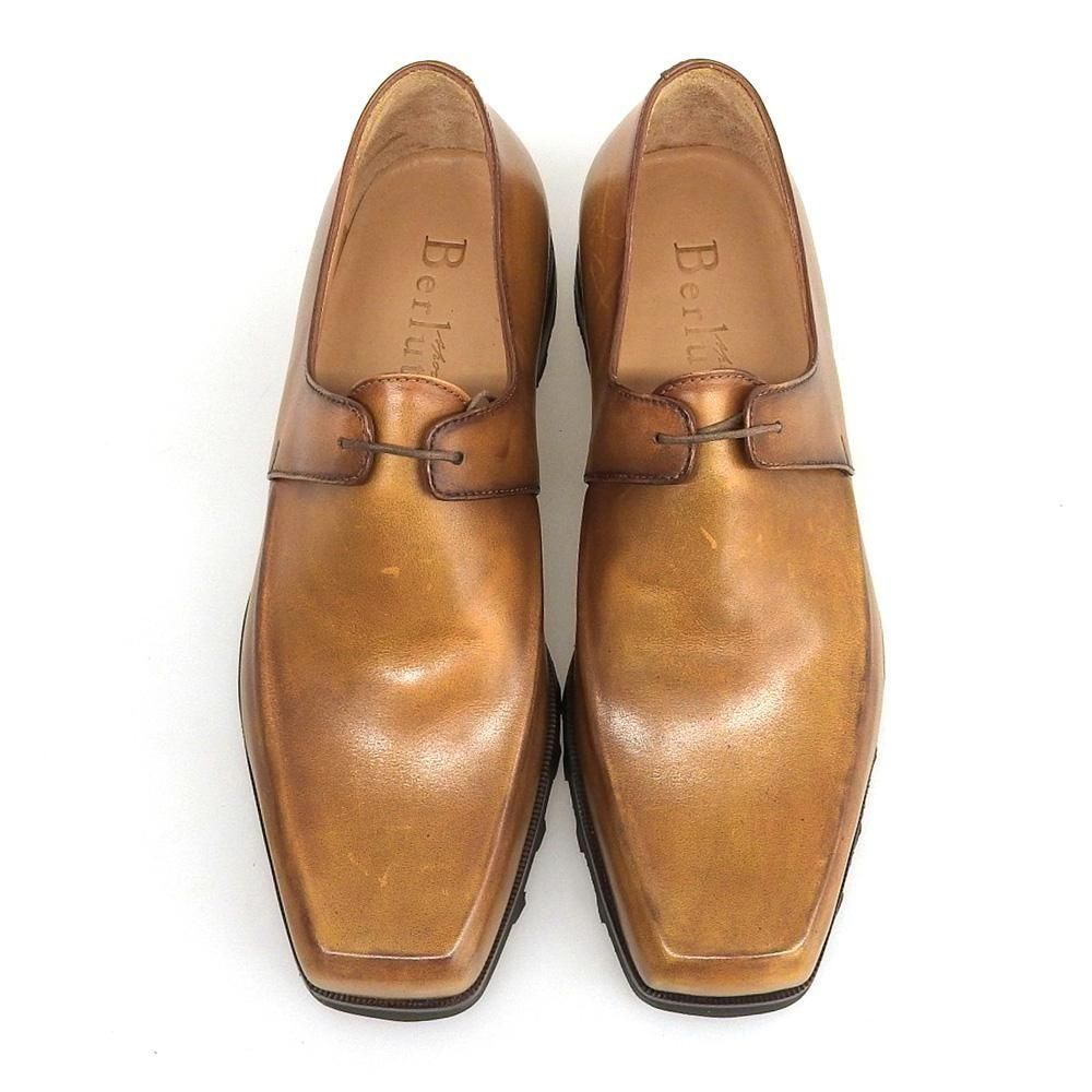 ベルルッティ ULTIMA(ウルティマ)スクエアトゥ 1アイレット ライト