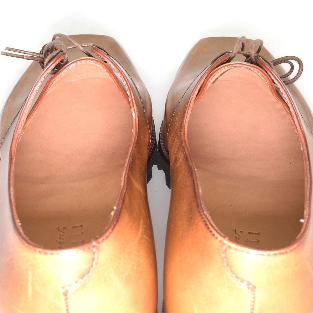 ベルルッティ ULTIMA(ウルティマ)スクエアトゥ 1アイレット ライト