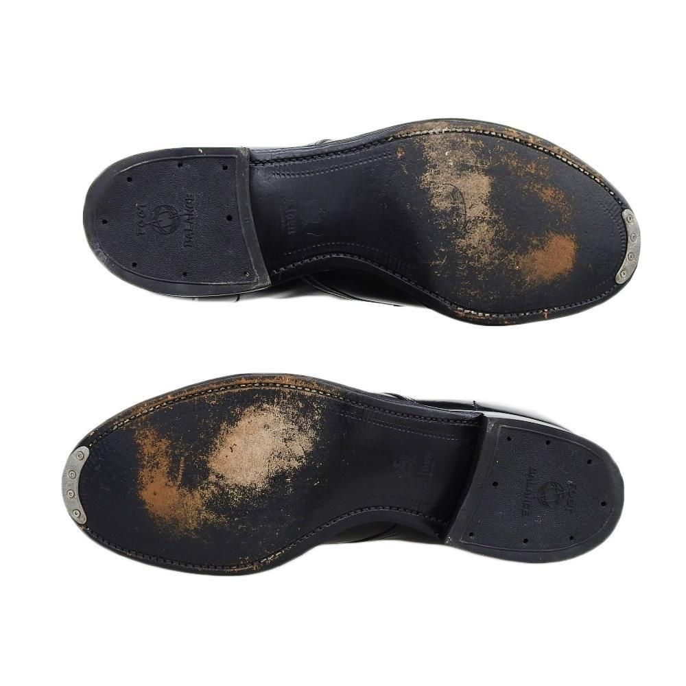 オールデン 4562H プレーントゥブーツ ブラック コードバン