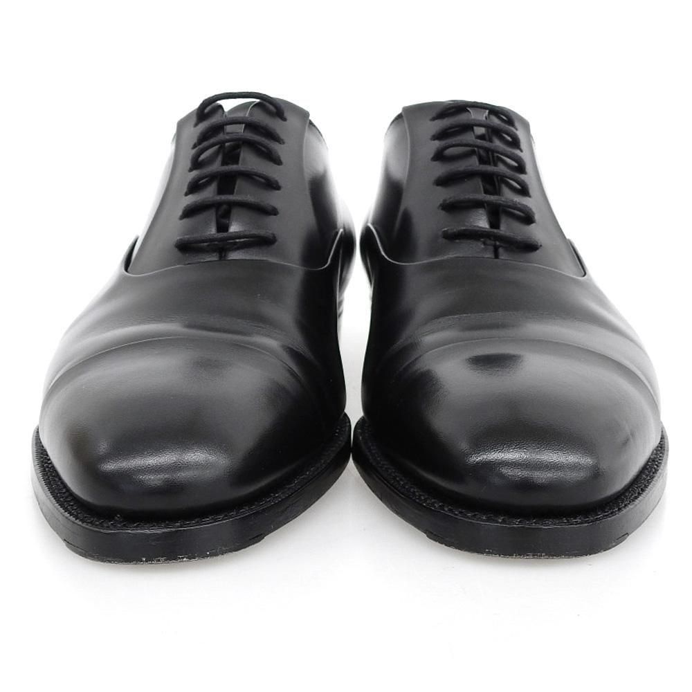 三陽山長 匠一郎 ストレートチップ ブラック レベルソ仕上げ サイズ7